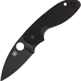SPYDERCO C216GPBBK EFFICIENT G10 PLN BLACK BLADE