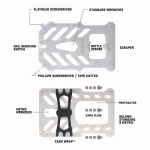 NITE IZE FINANCIAL TOOL® WITH RFID BLOCKING WALLET BLACK/STAINLESS DBL - Image 5