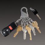 KEYRACK LOCKER STEEL - 6 STEEL S-BINER WITH LOCK