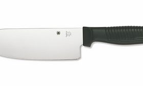 K08PBK SANTOKU PLAINEDGE BLACK