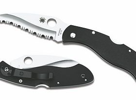SPYDERCO C12GS CIVILIAN RT SPYDER BLACK G10