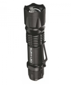 SUPA LED BOBCAT 3W LED TACTICAL FLASHLIGHT W/CLIP 1XAA