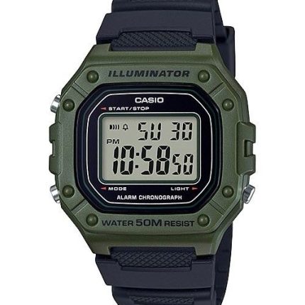 Casio Standard  Collection Mens 50m - W-218H-3AVDF