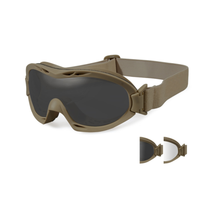 NERVE SMOKE/CLEAR TAN FRAME