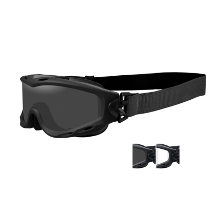 SPEAR SMOKE/CLEAR MATTE BLACK FRAME