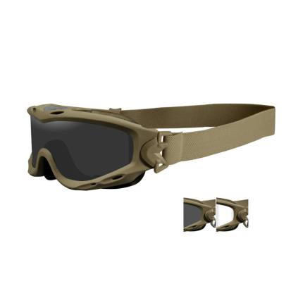SPEAR SMOKE/CLEAR TAN FRAME