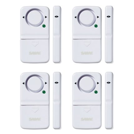 SABRE RED MAGNETIC DOOR/WINDOW ALARM 4 PACK