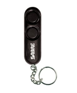 SABRE RED PERSONAL ALARM BLACK (02 CLAM)