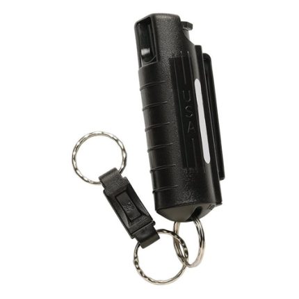 Pepper Spray Black Hardcase in small clam