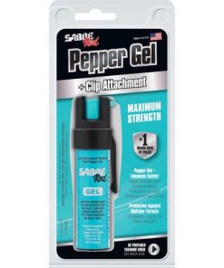 Turquoise Compact Pepper Spray with Clip