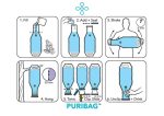 Puribag Combo 10lt Bag + 12 P&G Sachets - Image 2