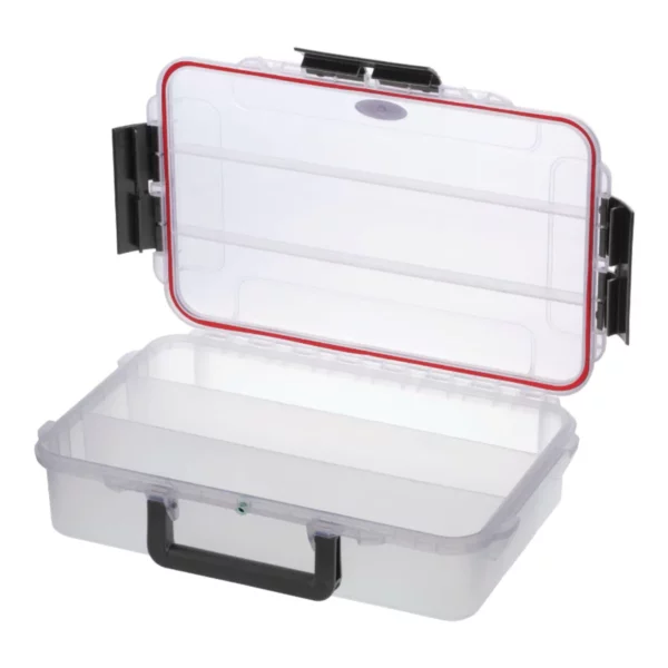 CLEAR UTILITY BOX -SP PRO 004 WITH ADJUSTABLE COMPARTMENTS