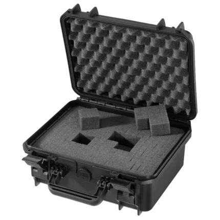 GUN CASE - SP PRO 300S BLACK HARD CASE WITH CUBED FOAM