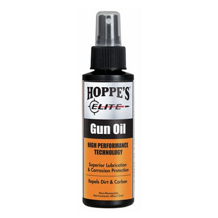 HOPPES ELITE GUN OIL 4oz (113.4ml) (SPRAY GO4S)
