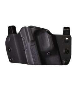 UNIVERSAL, LEFT HAND IWB+OWB HOLSTER (BLACK)