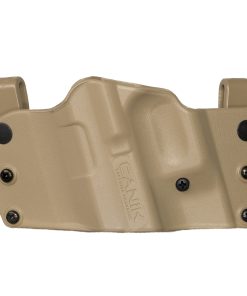 UNIVERSAL, LEFT HAND IWB+OWB HOLSTER (FDE)