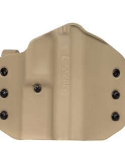 UNIVERSAL, RIGHT HAND FULL SIZE IWB+OWB HOLSTER (FDE)