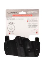 UNIVERSAL, LEFT HAND IWB+OWB HOLSTER (BLACK) - Image 4