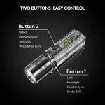 RovyVon - Aurora A26 USB-C EDC Pocket Thrower Flashlight - Image 4