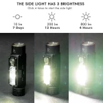 RovyVon - Angel Eyes E700S 2800 lumens Multipurpose Powerful Compact LED Work Flashlight - Image 3