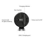 RovyVon - S3 1800 lumens EDC Flashlight - Black - Image 6