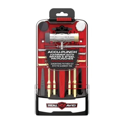 REAL AVID - ACCU-PUNCH HAMMER & PIN PUNCH SET BRASS