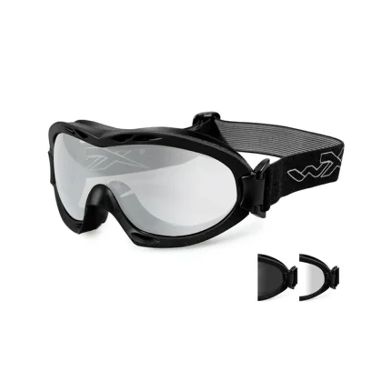 NERVE SMOKE/CLEAR MATTE BLACK FRAME
