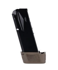 MICRO COMPACT SIZE 15 ROUND MAGAZINE WITH FULL GRIP EXTENSION (FDE)