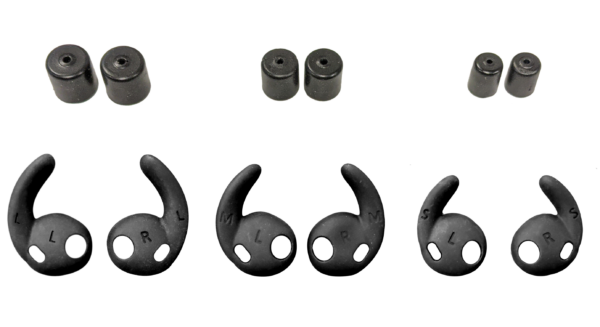 WALKER'S SILENCER TIPS/FINS S/M/L