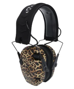 WALKER'S RAZOR S/E EAR MUFF LEOPARD PRNT