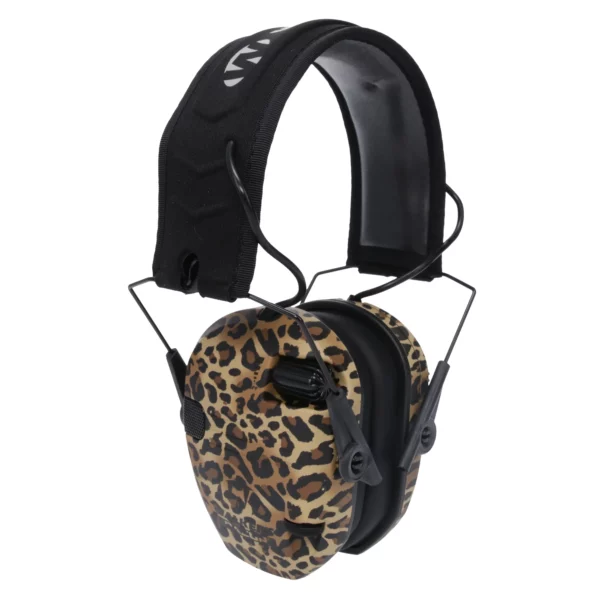 WALKER'S RAZOR S/E EAR MUFF LEOPARD PRNT