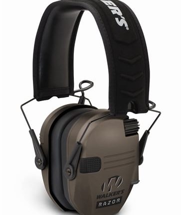 WALKER'S RAZOR S/ELECTRONIC EARMUFF FDE