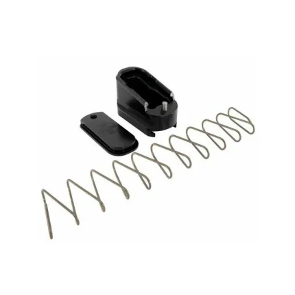 SHIELD ARMS GLOCK43 +2 MAG EXTENSION BLK