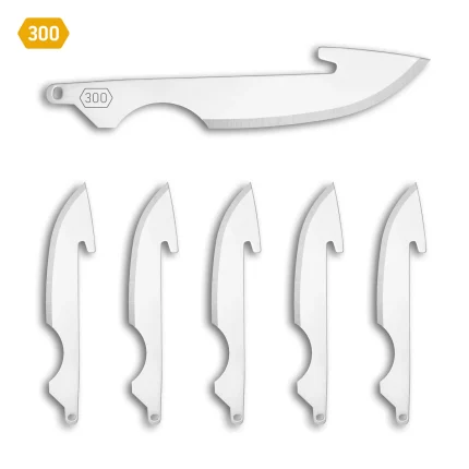 OUTDOOR EDGE 3" CAPING BLADES 6 PK