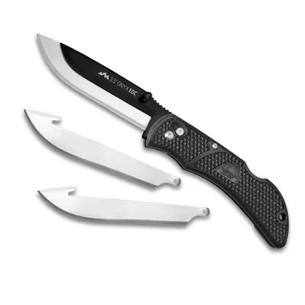 OUTDOOR EDGE RAZOR ONYX-3 BLADES BLACK