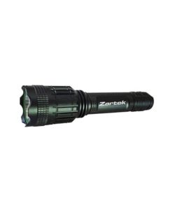 Zartek LED USB Rechargeable, Heavy- Duty Aluminium Torch, 900 Lumen, Powerbank Function, incl belt Pouch, Li-ion Battery, USB Mains adaptor & Cable