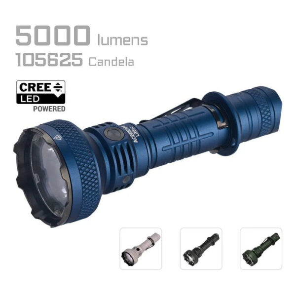Acebeam L35 2.0 Tactical Flashlight CREE XHP70.3 HI - 5000 Lumens/650m-OD Green