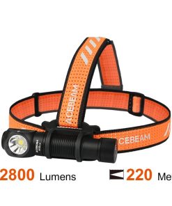 Acebeam H15 2.0 Outdoor rechargeable Headlamp-2800/220m (white&red light)