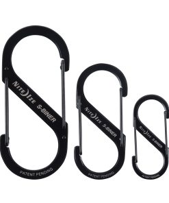 S-BINER S/STEEL DOUBLE GATED CARABINER #2 - 3 PACK - S/S