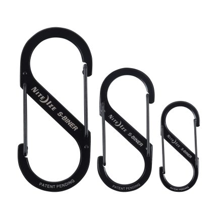 S-BINER S/STEEL DOUBLE GATED CARABINER #2 - 3 PACK - S/S