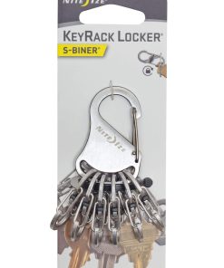 KEYRACK V2 - S-BINER - STAINLESS STEEL