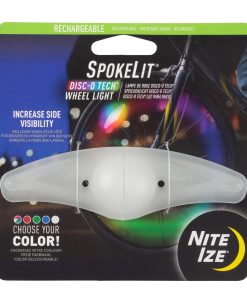 SPOKELIT LED WHEEL LIGHT RECHARGABLE - DISC-O SELECT
