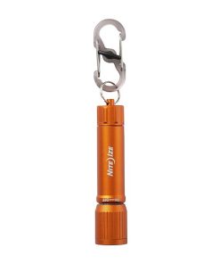 RADIANT KEY CHAIN FLASHLIGHT - ORANGE **DISC**