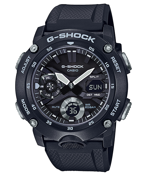 Casio G-Shock Men's 200m Carbon Core - GA-2000S-1