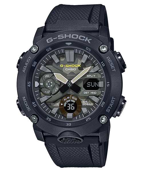 Casio G-Shock Men's 200m Carbon Core - GA-2000SU-1