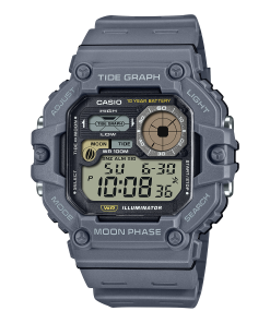 Casio Standard  Mens 100m Tide Graph - WS-1700H-8AVDF