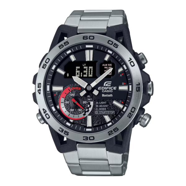 Casio Edifice  Mens 100m Bluetooth Sospensione - ECB-40D-1ADF