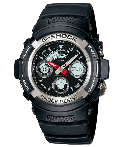Casio G-Shock Men's 200m Water-Resistant Watch - AW-590-1ADR