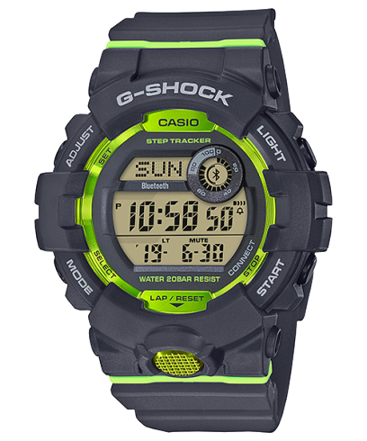 Casio G-Shock Men's 200m Bluetooth G-Squad - GBD-800-8