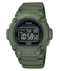 Casio Standard  Collection Mens 50m - W-219HC-3BVDF